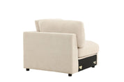 Venture Home Salerno Hörnsoffa, Beige - Azalea Home