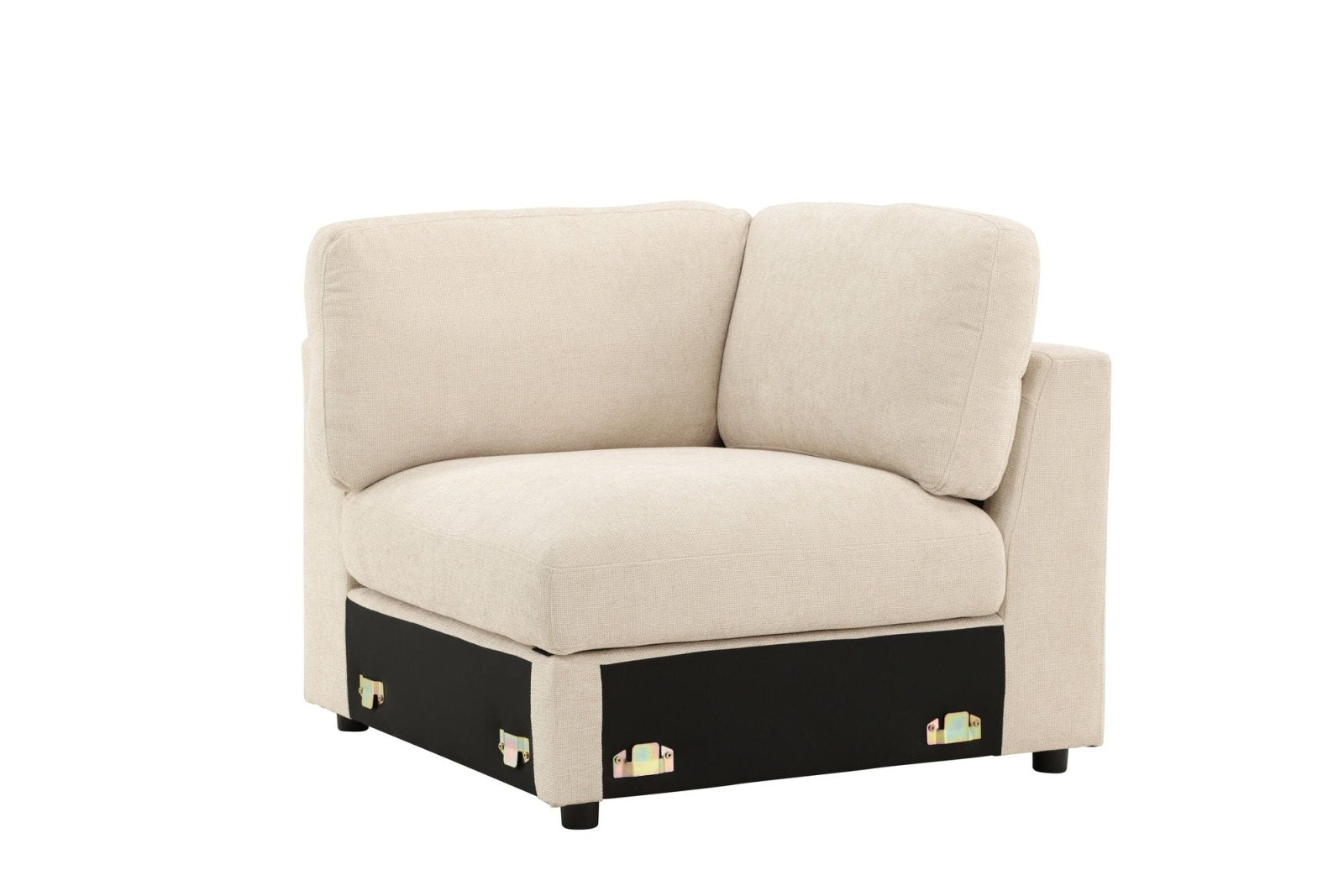 Venture Home Salerno Hörnsoffa, Beige - Azalea Home