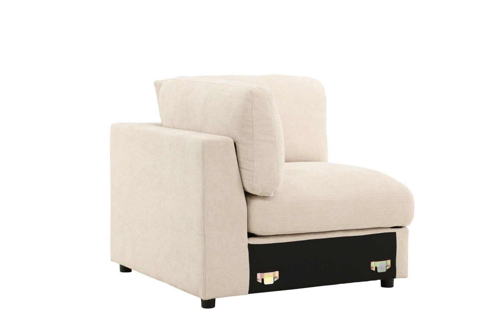 Venture Home Salerno Hörnsoffa, Beige - Azalea Home