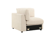 Venture Home Salerno Hörnsoffa, Beige - Azalea Home