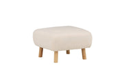 Venture Home Salina Sittpuff, Vit - Azalea Home
