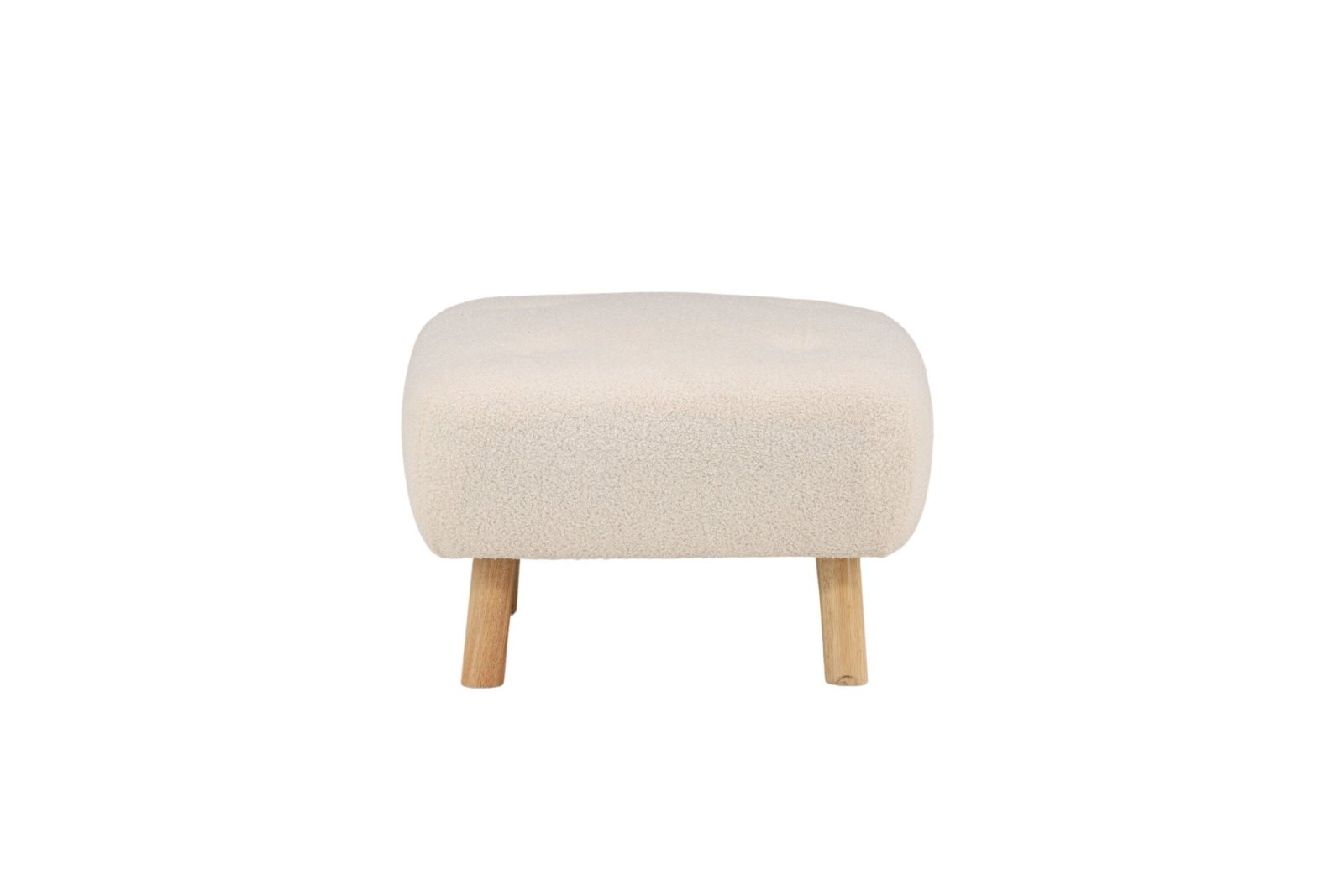 Venture Home Salina Sittpuff, Vit - Azalea Home