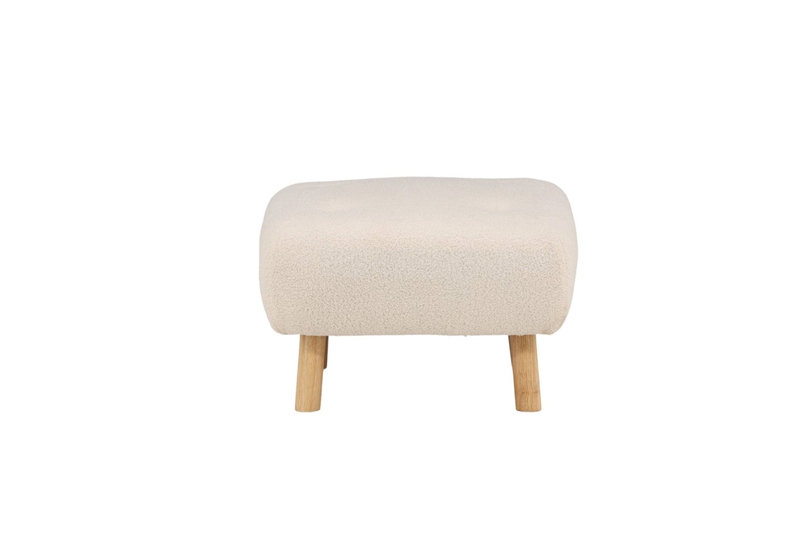 Venture Home Salina Sittpuff, Vit - Azalea Home