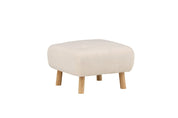 Venture Home Salina Sittpuff, Vit - Azalea Home