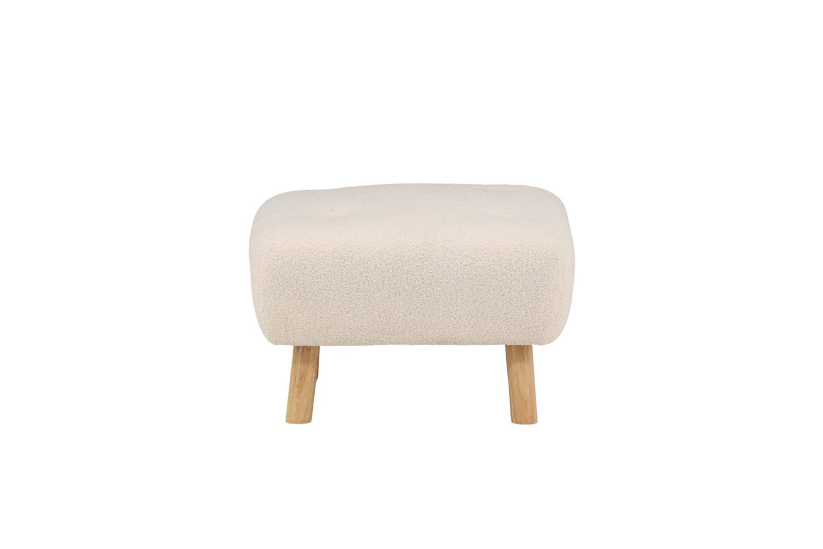 Venture Home Salina Sittpuff, Vit - Azalea Home