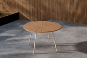 Venture Home San Vito Trädgårdsbord ø120, Beige - Azalea Home