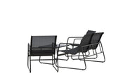 Venture Home Scopello Loungegrupp Utomhus, Svart - Azalea Home
