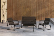Venture Home Scopello Loungegrupp Utomhus, Svart - Azalea Home