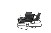 Venture Home Scopello Loungegrupp Utomhus, Svart - Azalea Home