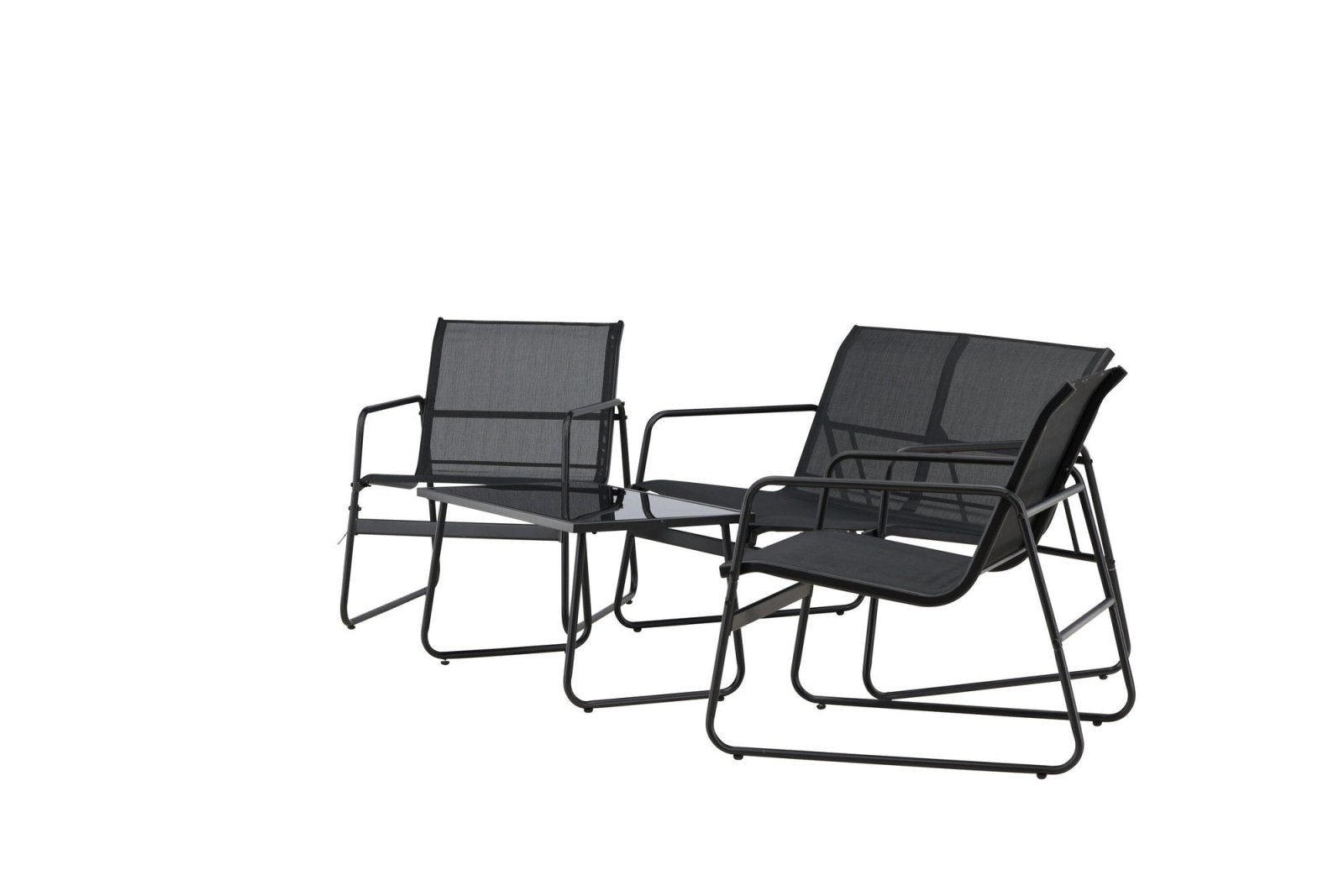Venture Home Scopello Loungegrupp Utomhus, Svart - Azalea Home