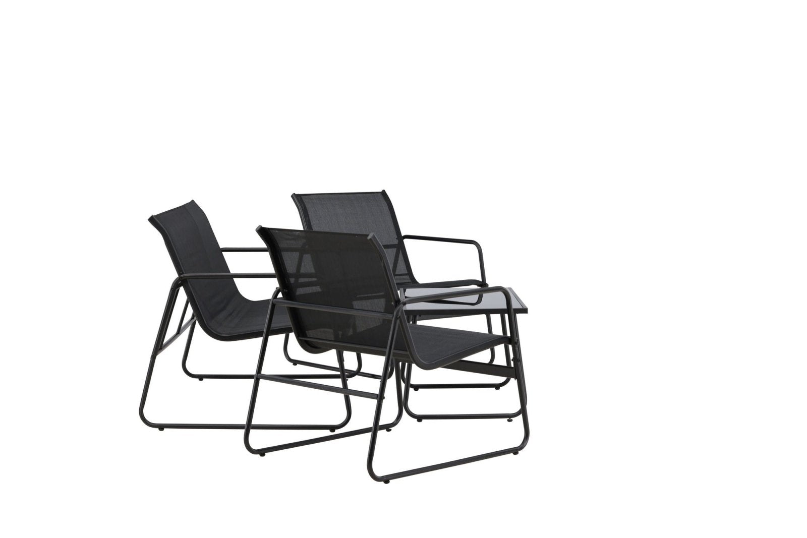 Venture Home Scopello Loungegrupp Utomhus, Svart - Azalea Home