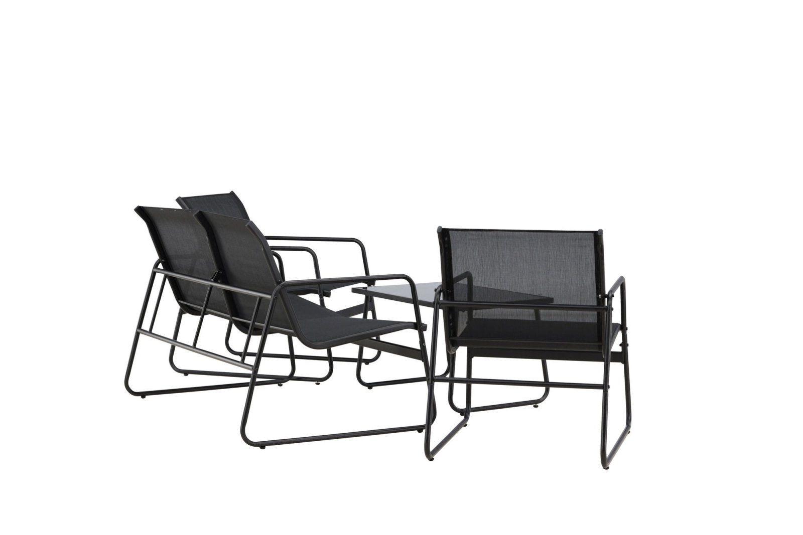 Venture Home Scopello Loungegrupp Utomhus, Svart - Azalea Home