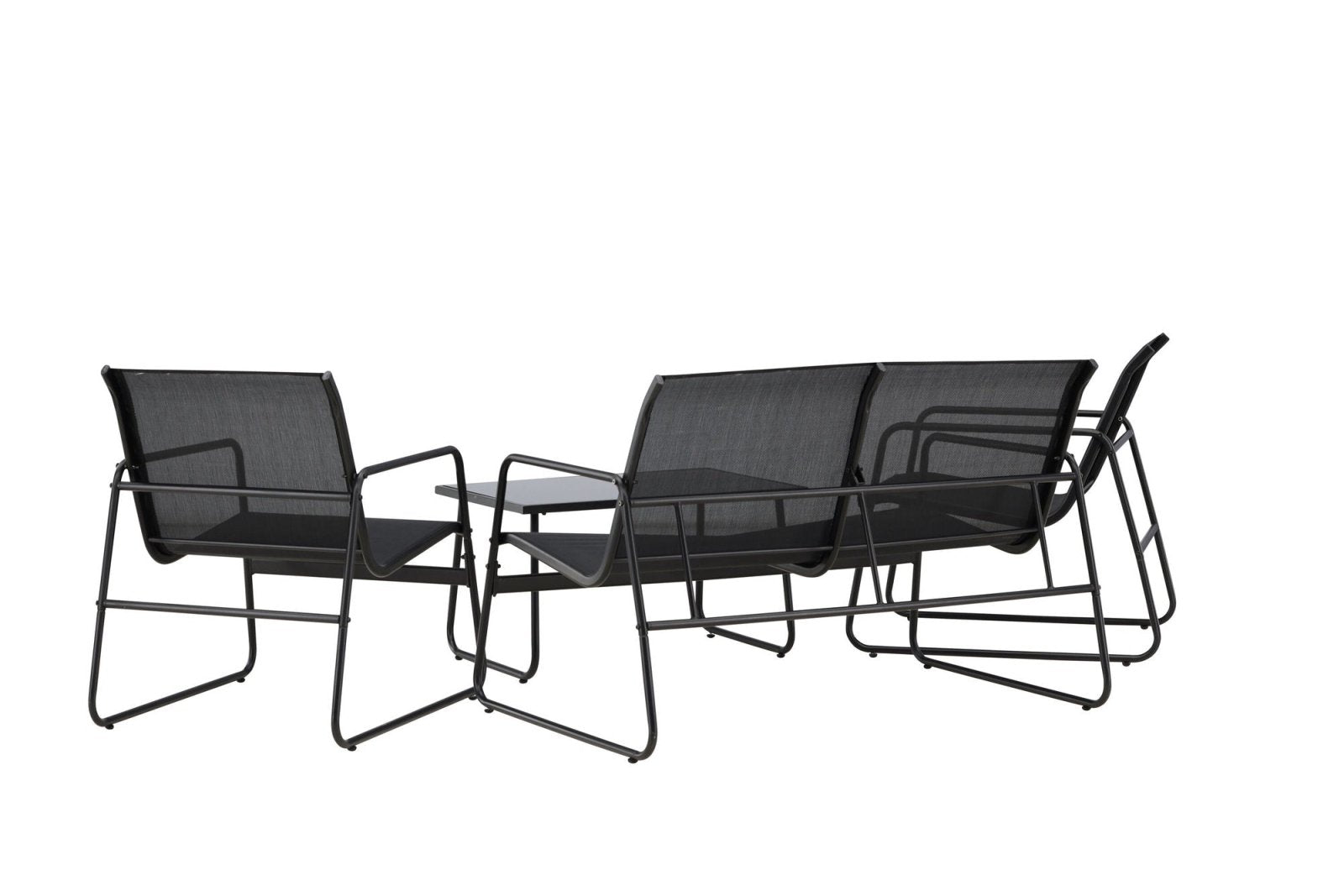 Venture Home Scopello Loungegrupp Utomhus, Svart - Azalea Home