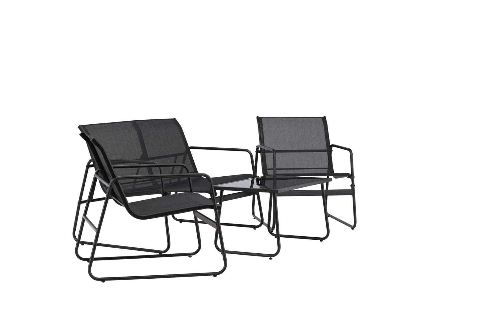 Venture Home Scopello Loungegrupp Utomhus, Svart - Azalea Home
