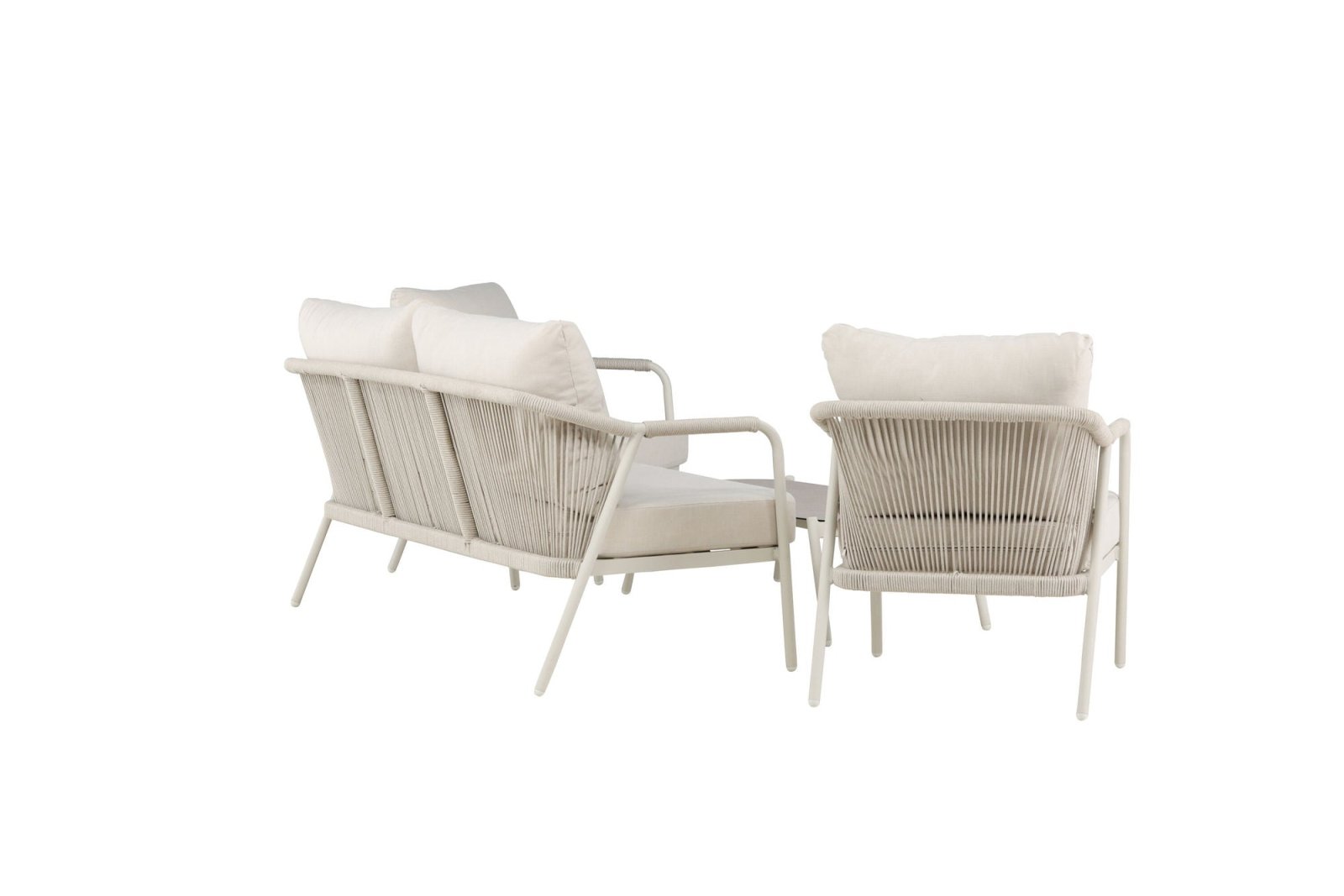 Venture Home Sicily Loungegrupp Utomhus, Beige - Azalea Home