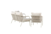 Venture Home Sicily Loungegrupp Utomhus, Beige - Azalea Home