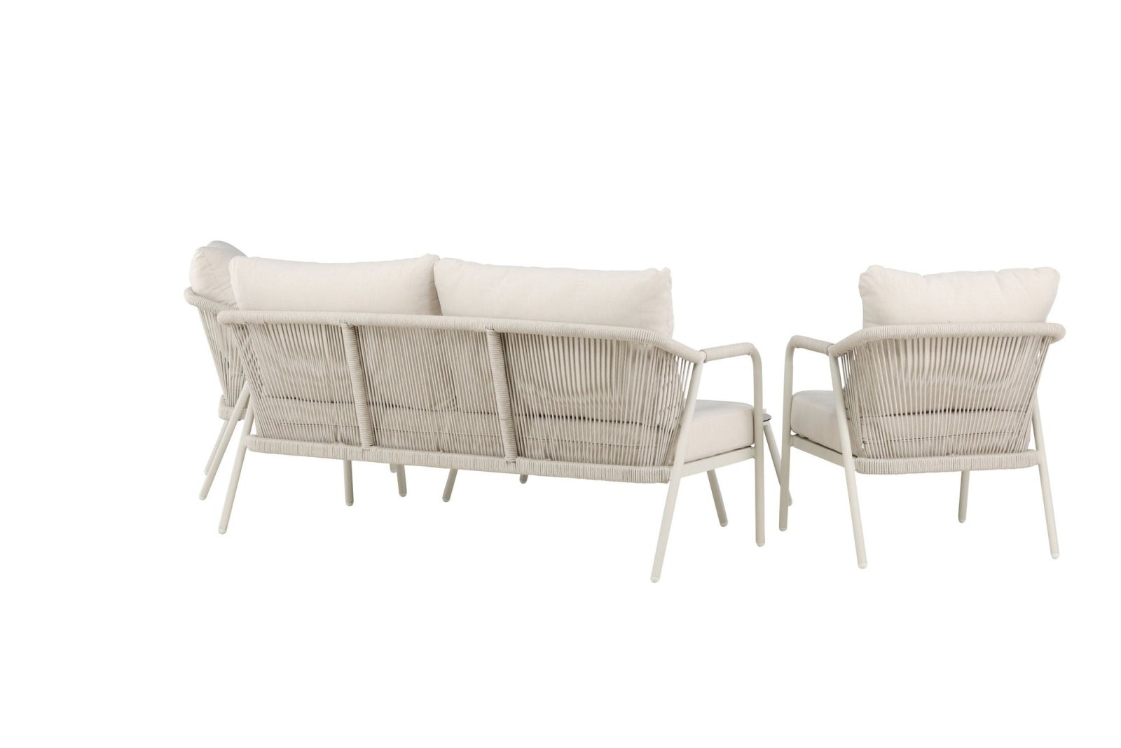 Venture Home Sicily Loungegrupp Utomhus, Beige - Azalea Home