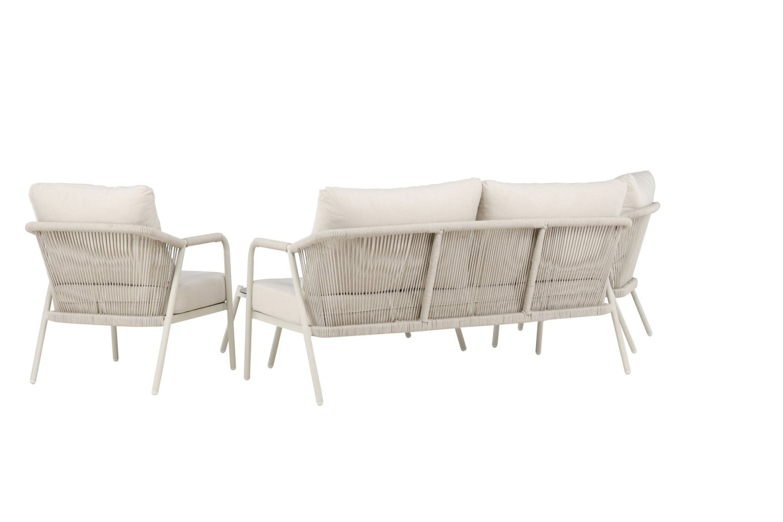 Venture Home Sicily Loungegrupp Utomhus, Beige - Azalea Home