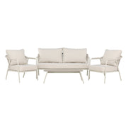 Venture Home Sicily Loungegrupp Utomhus, Beige - Azalea Home