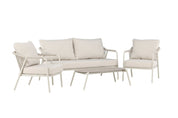Venture Home Sicily Loungegrupp Utomhus, Beige - Azalea Home