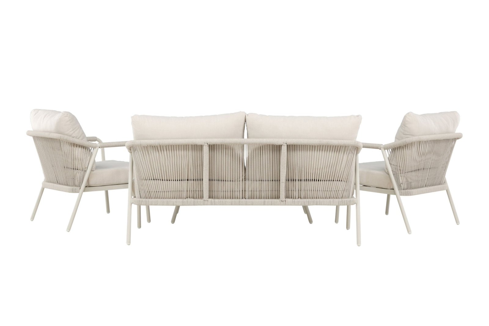 Venture Home Sicily Loungegrupp Utomhus, Beige - Azalea Home