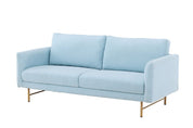 Venture Home Sky 3 - sits soffa, Blå - Azalea Home