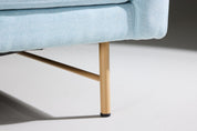 Venture Home Sky 3 - sits soffa, Blå - Azalea Home