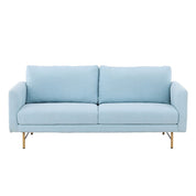 Venture Home Sky 3 - sits soffa, Blå - Azalea Home