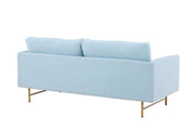 Venture Home Sky 3 - sits soffa, Blå - Azalea Home