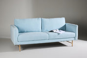 Venture Home Sky 3 - sits soffa, Blå - Azalea Home
