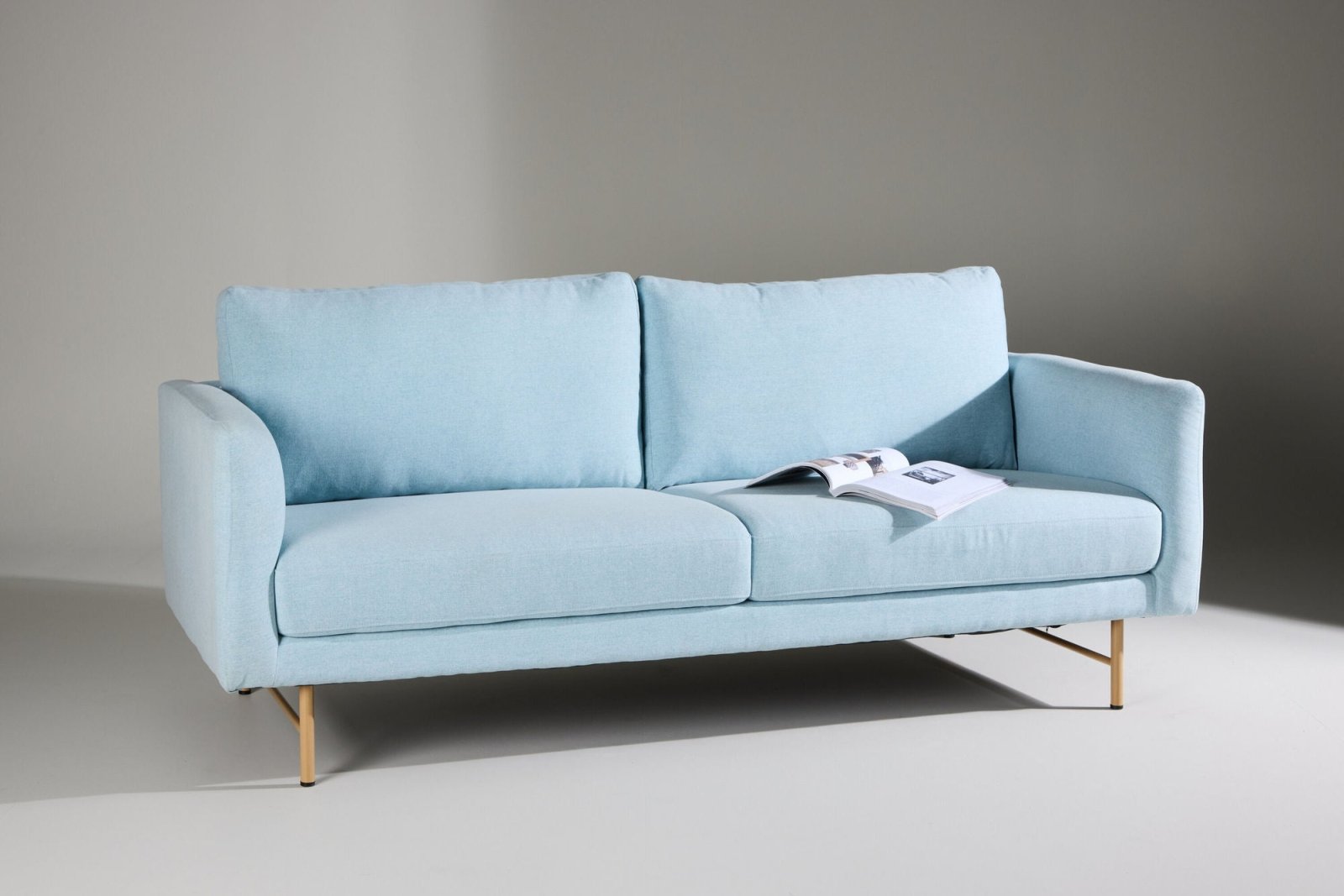 Venture Home Sky 3 - sits soffa, Blå - Azalea Home
