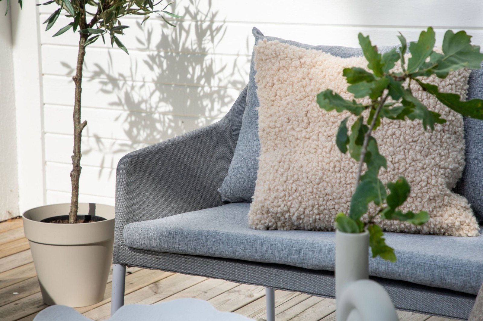 Venture Home Spoga Soffgrupp, Grå - Azalea Home