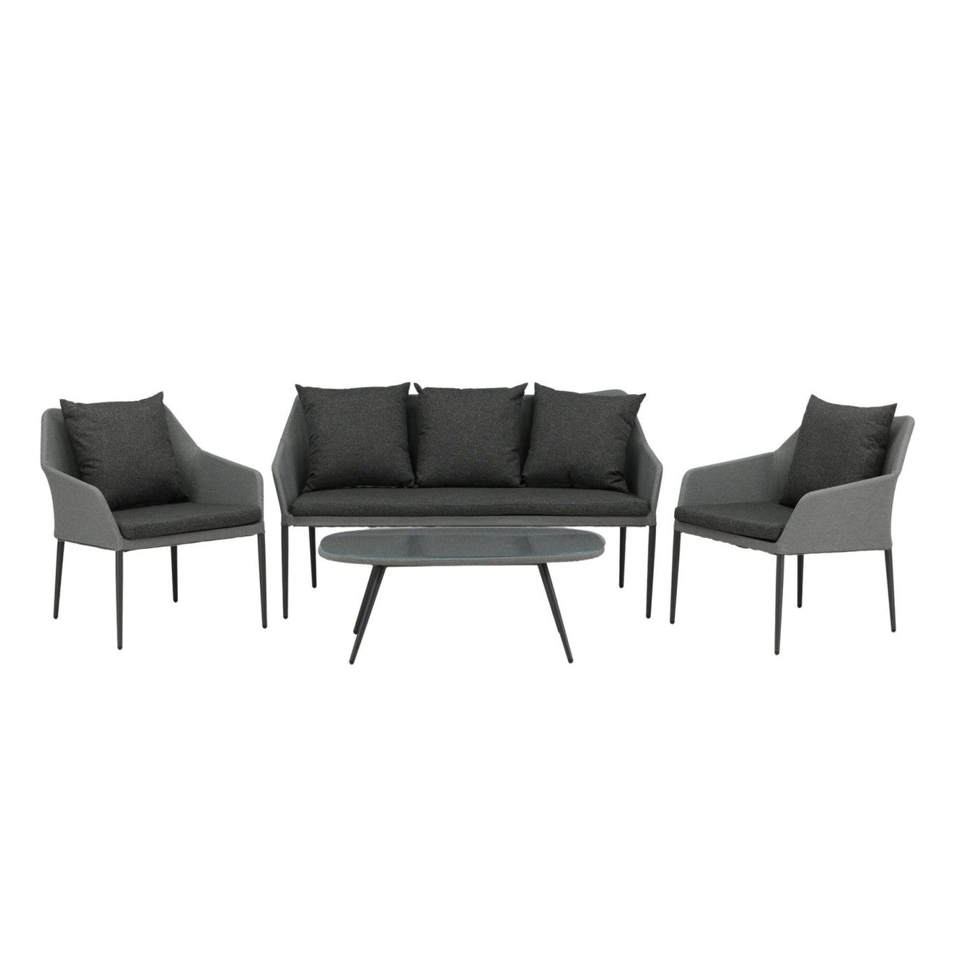 Venture Home Spoga Soffgrupp, Svart - Azalea Home