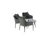 Venture Home Spoga Soffgrupp, Svart - Azalea Home