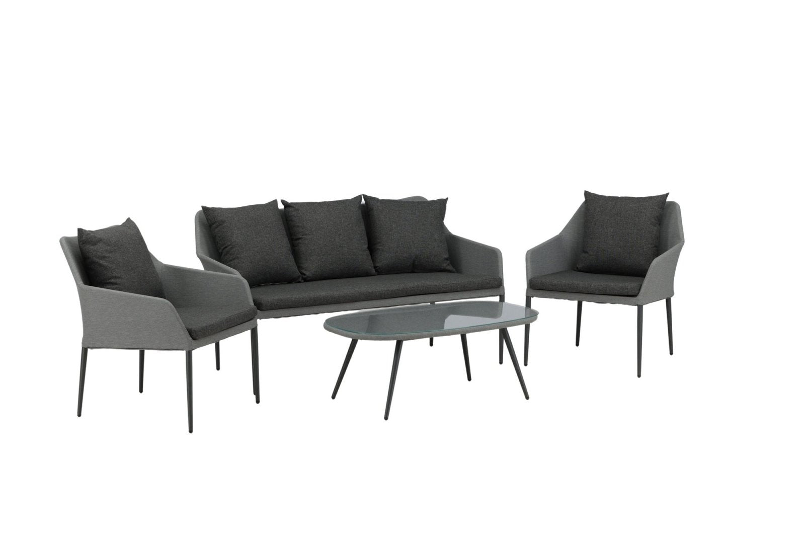 Venture Home Spoga Soffgrupp, Svart - Azalea Home