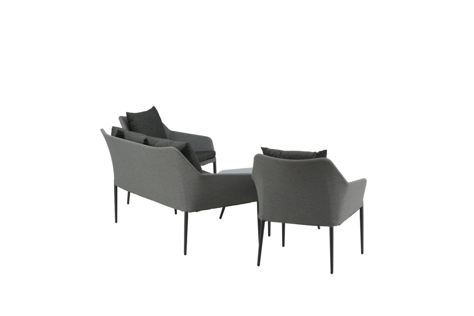 Venture Home Spoga Soffgrupp, Svart - Azalea Home