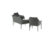 Venture Home Spoga Soffgrupp, Svart - Azalea Home