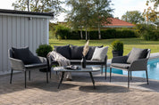 Venture Home Spoga Soffgrupp, Svart - Azalea Home