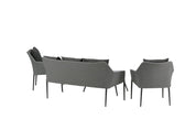 Venture Home Spoga Soffgrupp, Svart - Azalea Home