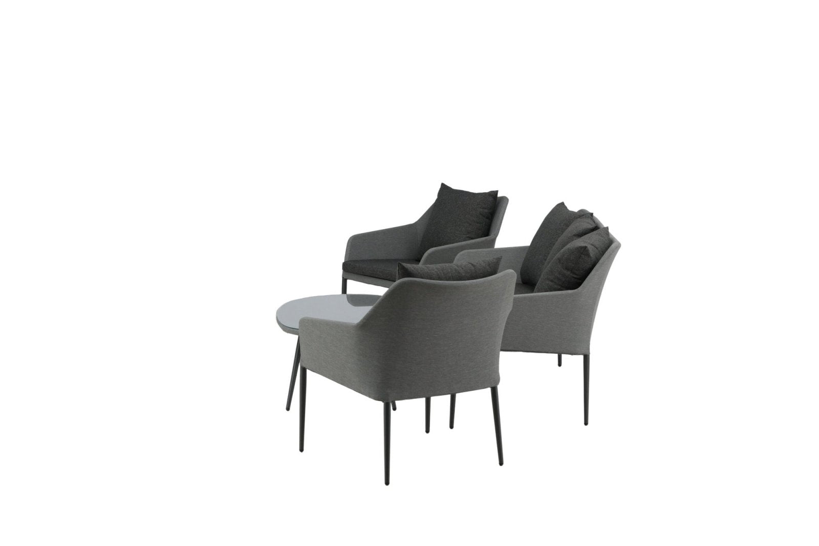 Venture Home Spoga Soffgrupp, Svart - Azalea Home