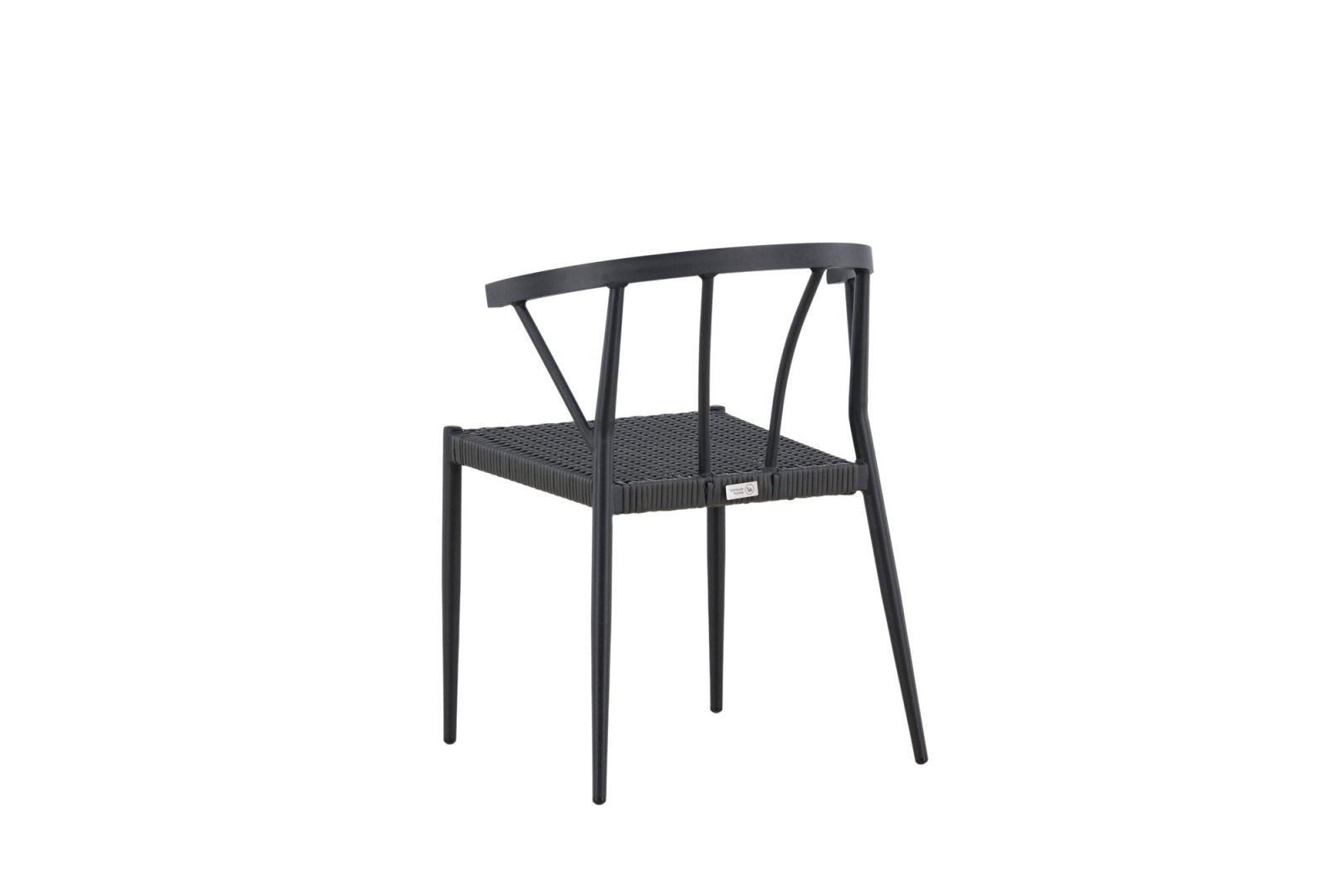 Venture Home Stina Trädgårdsstol 6 - Pack, Svart - Azalea Home