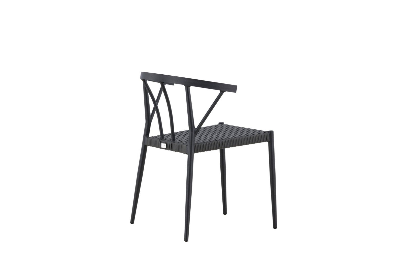 Venture Home Stina Trädgårdsstol 6 - Pack, Svart - Azalea Home