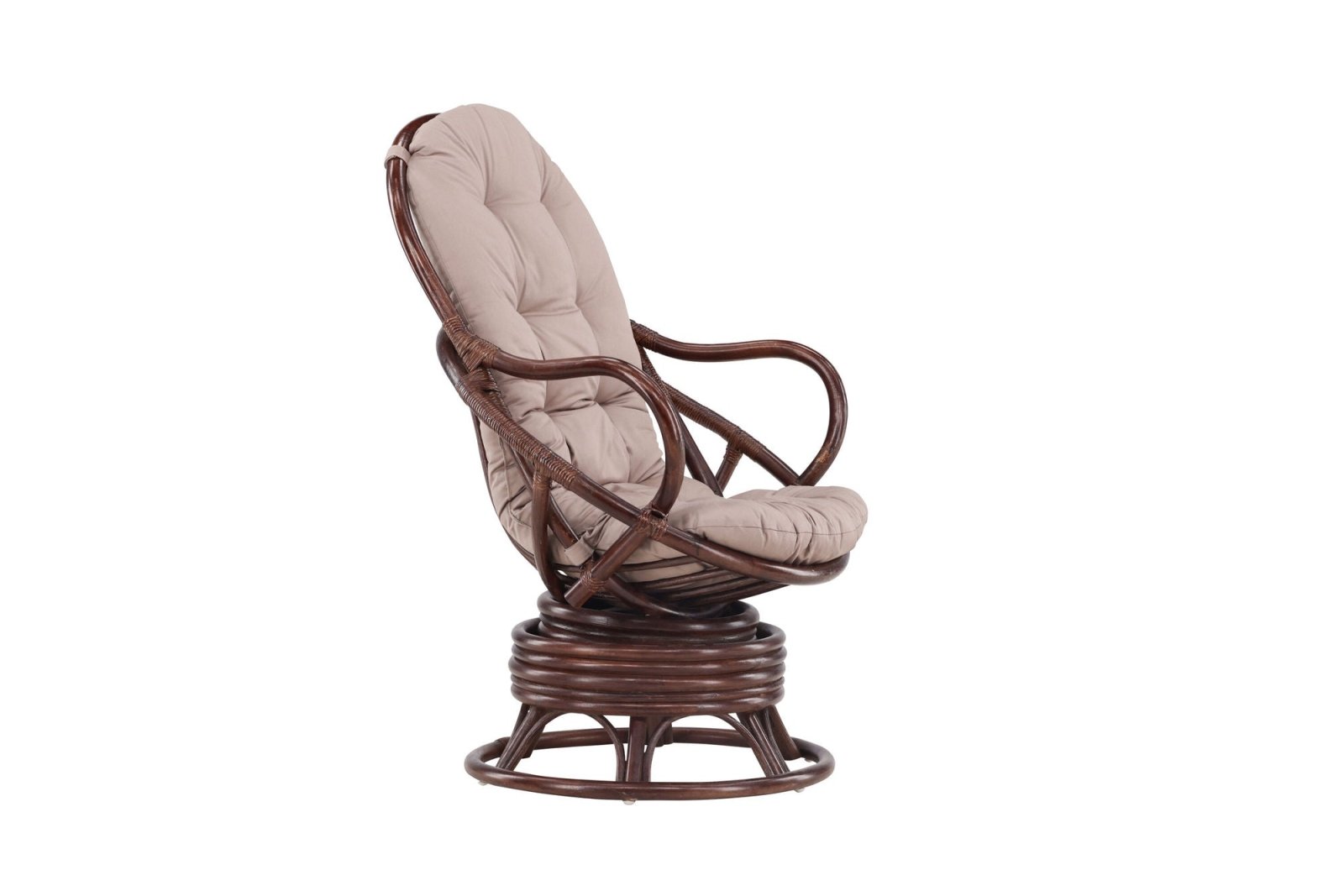 Venture Home Swing Loungestol, Mörk valnöt - Azalea Home