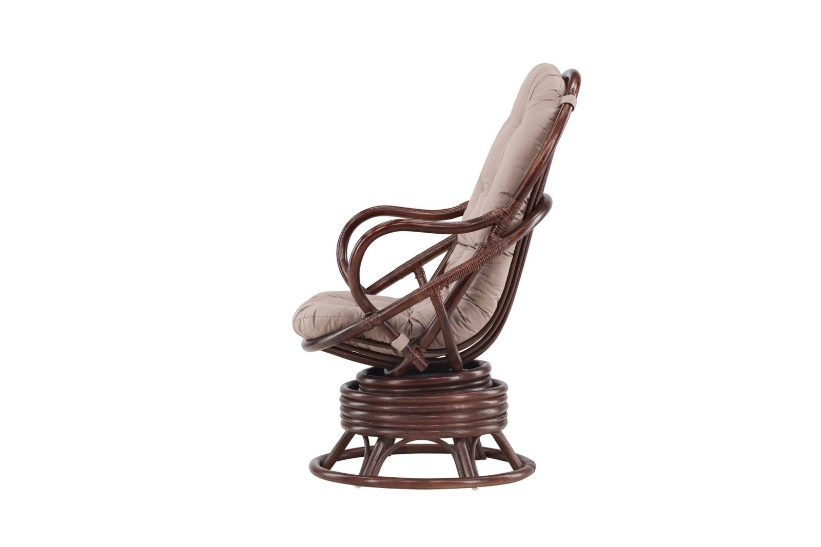 Venture Home Swing Loungestol, Mörk valnöt - Azalea Home