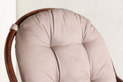 Venture Home Swing Loungestol, Mörk valnöt - Azalea Home