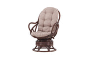 Venture Home Swing Loungestol, Mörk valnöt - Azalea Home