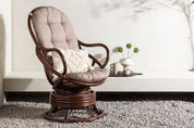 Venture Home Swing Loungestol, Mörk valnöt - Azalea Home