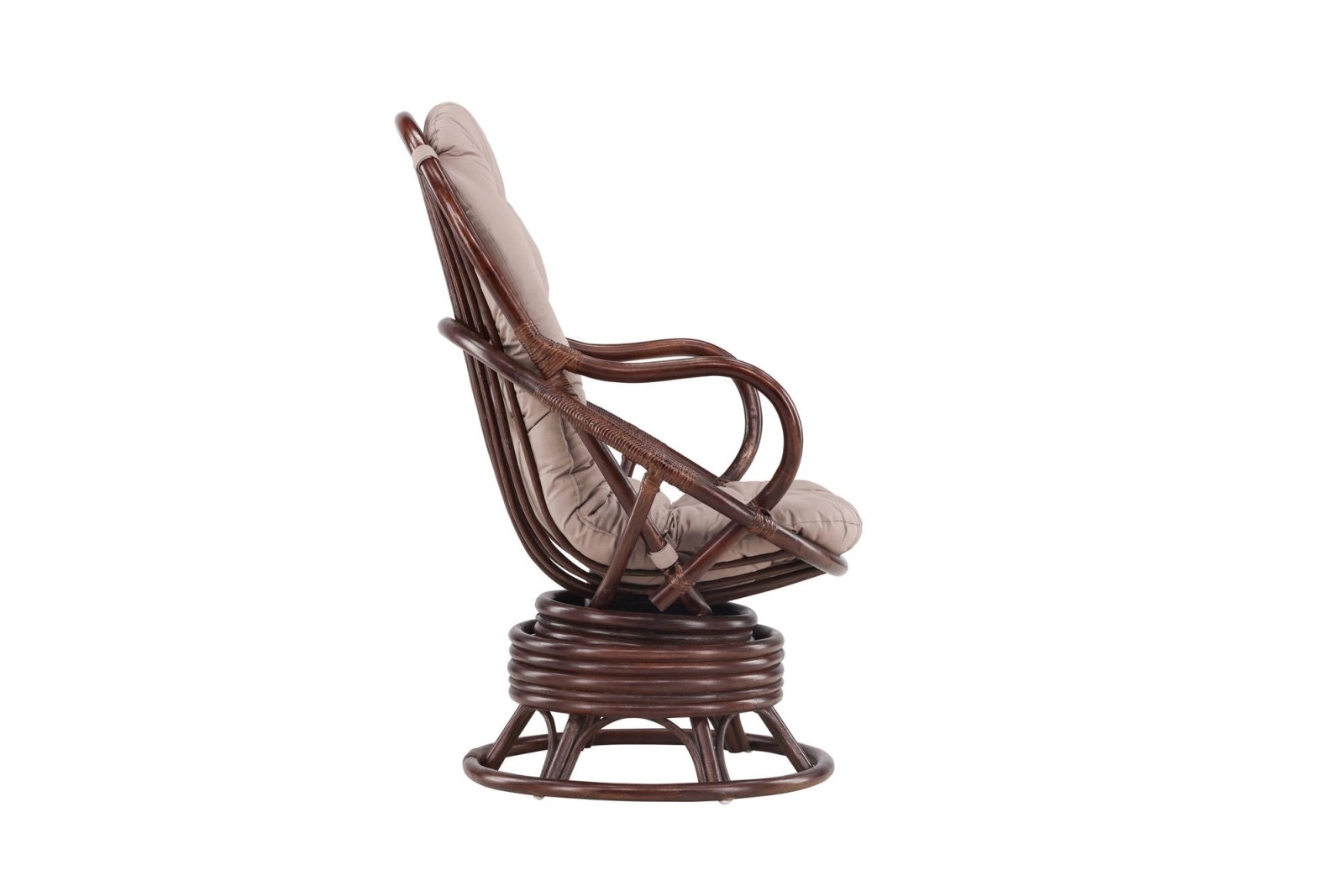Venture Home Swing Loungestol, Mörk valnöt - Azalea Home