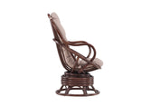 Venture Home Swing Loungestol, Mörk valnöt - Azalea Home