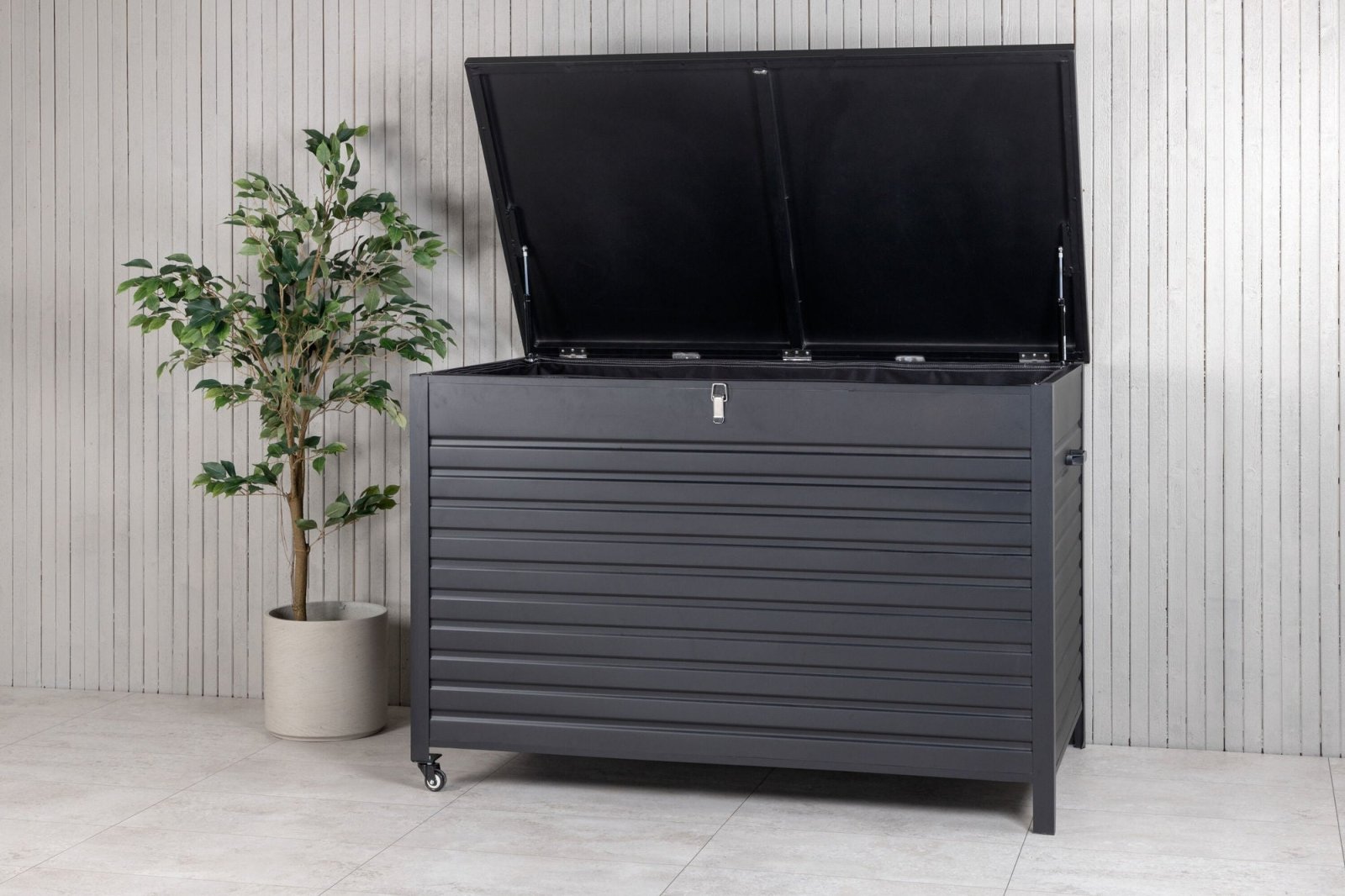 Venture Home Tiana Dynbox 150x100, Svart - Azalea Home